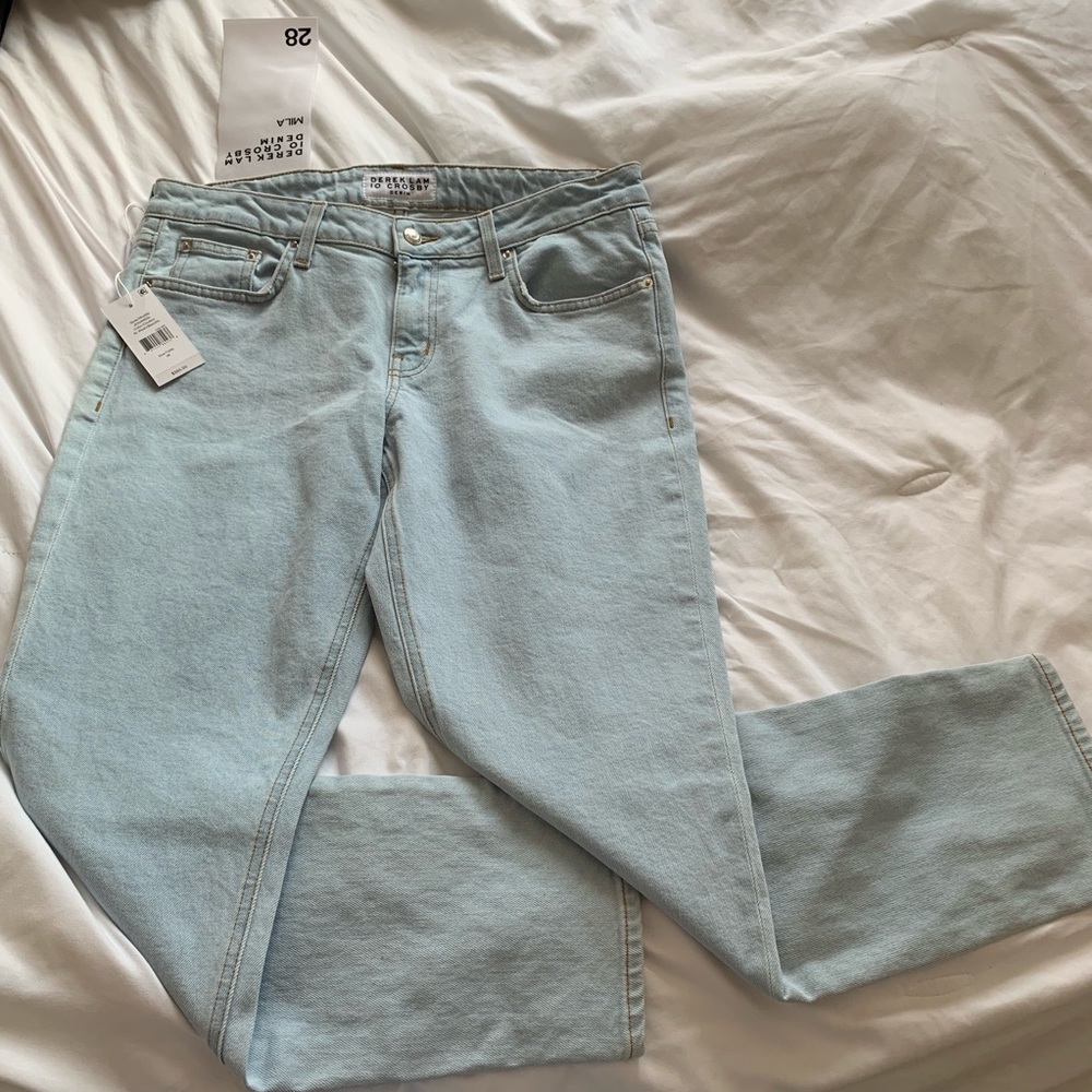 NWT DEREK LAM 10 CROSSBY JEANS
